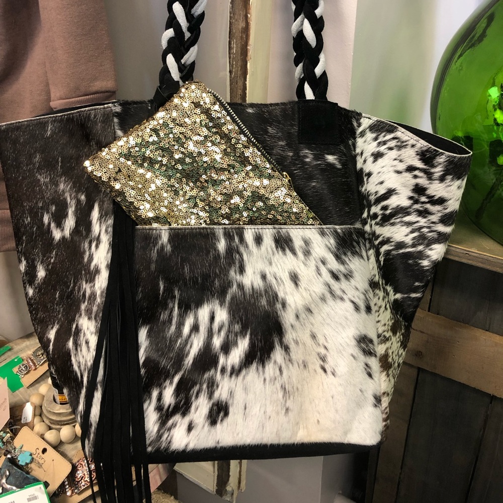 Cow Hide Bag